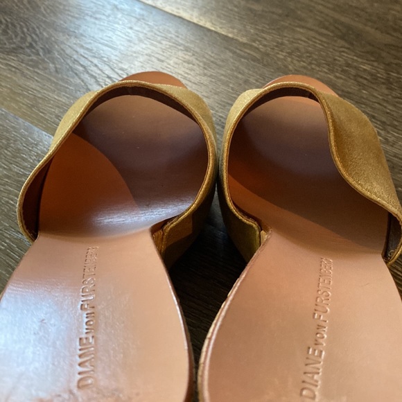 NEW Vintage Diane con Furstenberg wedge sandals - Picture 11 of 12